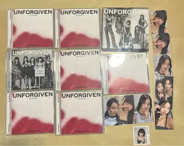 LE SSERAFIM unforgiven CD 포토 카드 포함