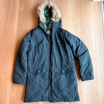 몽벨 mont-bell 허스키 코트 그린 녹색 다운 겨울