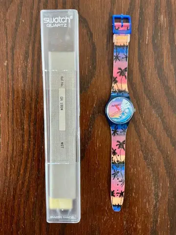 Swatch GN188 손목시계 Hawaii 빈티지