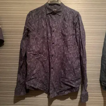 Armani Jeans 긴팔 셔츠 M 보라색