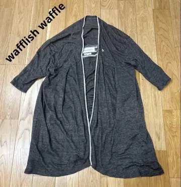 와플리쉬 와플 알루미늄 아나 가디건 린넨 100%