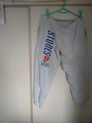 롤링 스톤즈 조거 팬츠 그레이 94/95