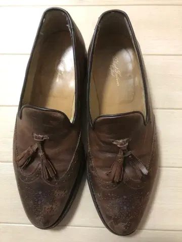 Lloyd Footwear 브라운 태슬 로퍼 26.5cm