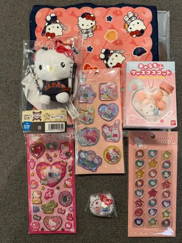 사무라이 재팬 산리오 다이토 복권 키티 세트 판매