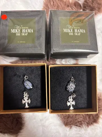 하마 마이크/사토 류지 네일풍 귀찌