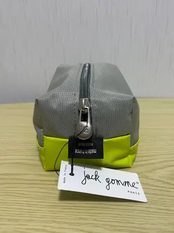 jack gomme 파우치 made in france 택 포함