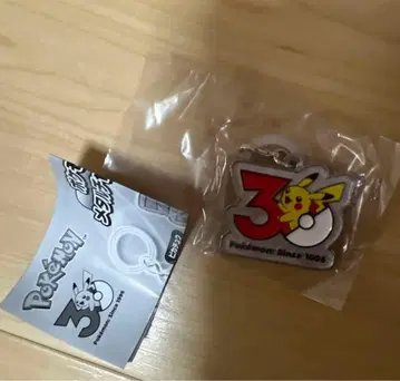 포켓몬 30주년 메탈 참 마스코트 피카츄 한정판 레어