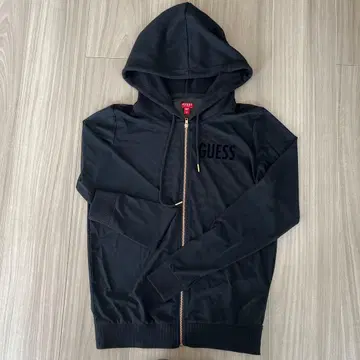 GUESS 블랙 후드티 XS