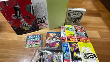 몹사이코 묶음 판매 코믹 브로마이드 DVD CD 원화집