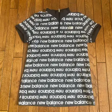 new balance 하프 지퍼 셔츠 여성용 정가 12100엔-