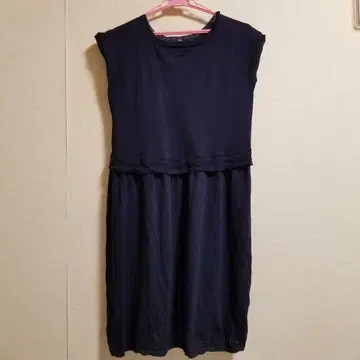 45rpm 슬리브리스 원피스