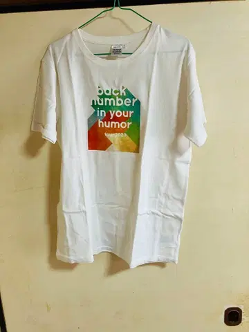 백넘버 in your humor tour 2023 티셔츠 L 사이즈