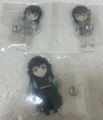 귀멸의 칼날 연결 아크릴 스탠드 토키토 무이치로 유이치로 전 집중전