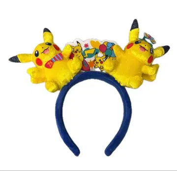 USJ 25주년 포켓몬 피카츄 머리띠 한정판