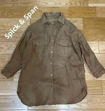 스픽 앤 스팬 린넨 100% 셔츠