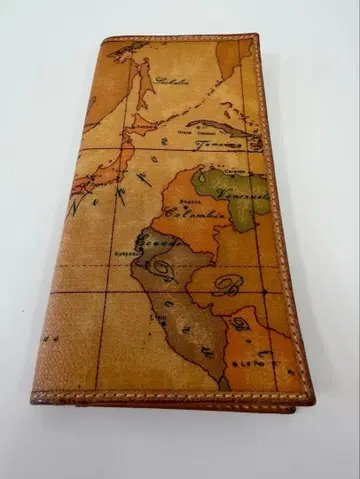 PRIMA CLASSE 프리마 클라세 이단 장지갑 지도 도안