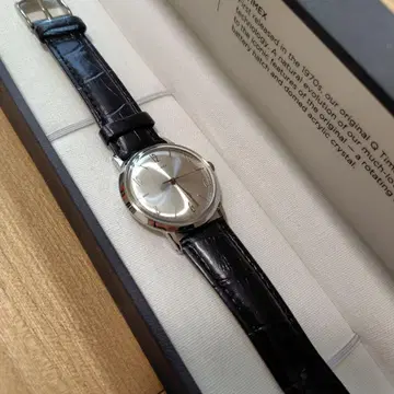 TIMEX 자동 와인딩 손목시계 실버