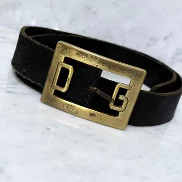 vintage D&G 돌체앤가바나 벨트 블랙 천연 가죽
