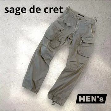 sagedecret 사쥬데크레 밀리터리 팬츠 S 일본제