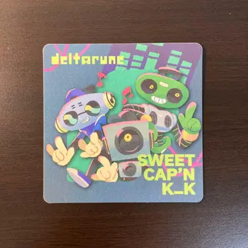 시부야 GIGO 게이머 델타룬 스위트 캡 케이크 코스터