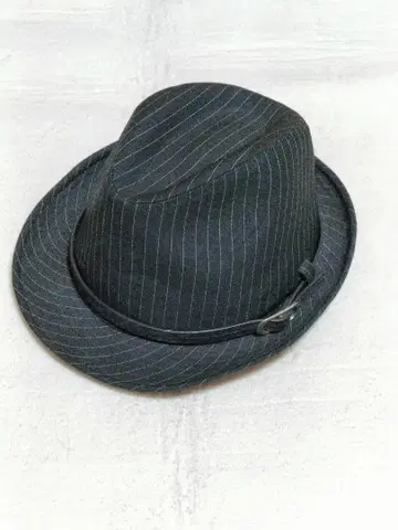 [ 새상품급 ] PPFM 중절모 블랙/스트라이프