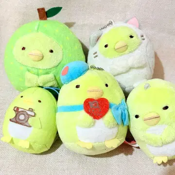 스미코구라시 펭귄? 봉제 인형 키링 스트랩 묶음 판매