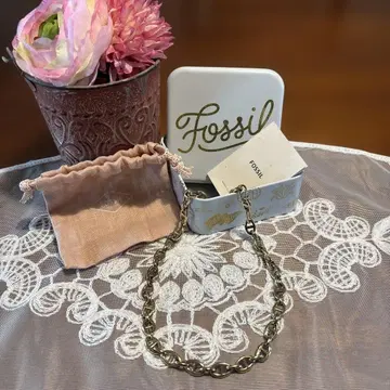Fossil 골드 체인 목걸이