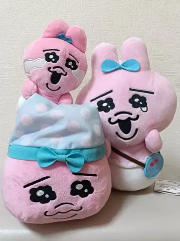 빤쮸토끼 봉제 인형 3점 묶음 판매