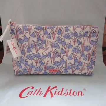 [ 미사용 새상품 ] 캐스키드슨 파우치 꽃무늬 블루벨즈 펜 케이스