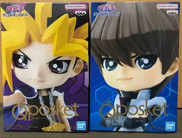 유희왕 Qposket 어둠의 유우기 카이바 세토 피규어 2체 세트 미개봉