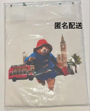 실사 영화판 패딩턴 코튼백 빅벤 토트백 패딩턴