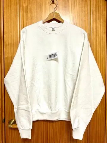 LOS ANGELES APPAREL 화이트 맨투맨 M 사이즈