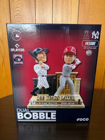 [세계 한정 251개] 베이브 루스 오타니 쇼헤이 더블 보블헤드