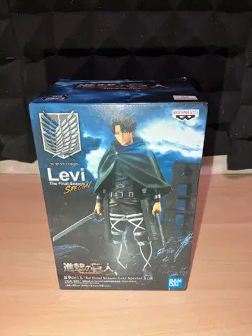 미개봉품 진격의 거인 피규어 리바이 The Final Season