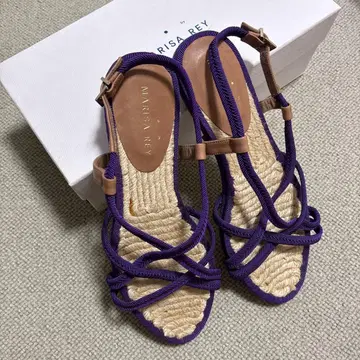 [ MARISA REY ] 로프 플랫 샌들