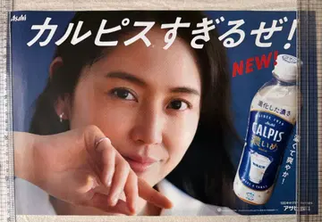 칼피스 신상품 나가사와 마사미 포스터