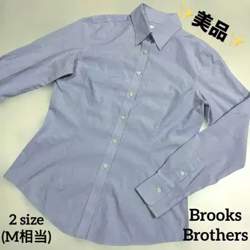 새상품급 Brooks Brothers 여성용 셔츠 퍼플 M