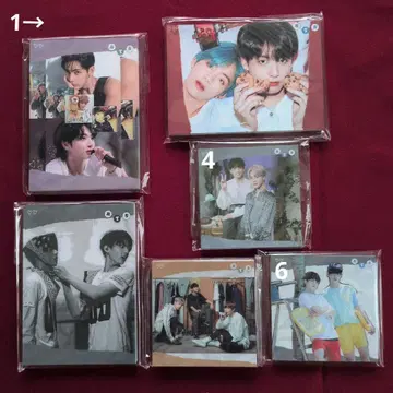 BTS 메모장 대 소 유닛 & 올 한국 제작자님 장미