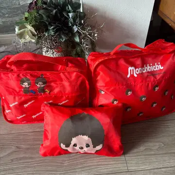 몬치치 트래블 파우치 3종 세트 여성용 AMK-002 AM-020