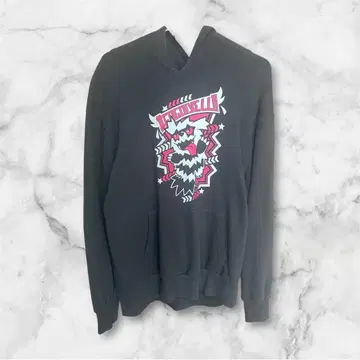 애로우 지그재그마 후드티 귀여운 하라주쿠