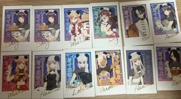 그 비스크 돌은 사랑을 한다 중화반점 미니 포토카드 차이나