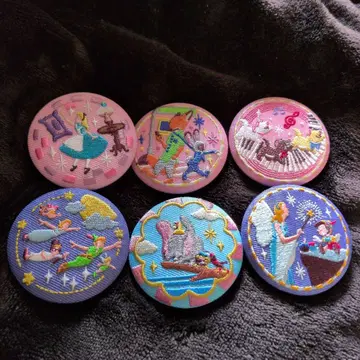 디즈니 자수 캔뱃지