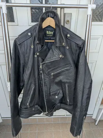 NICE LONDON 더블 라이더스 레어 size 44 와일드 펑크 록