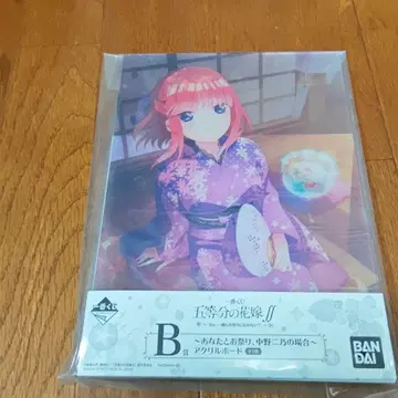 5등분의 신부ff 제일복권 아크릴 스탠드 B상