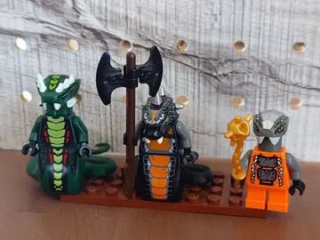 [정품] LEGO 닌자고 9450 미니 피규어 뱀족 3체 세트 레어