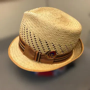 CA4LA 통기성 있는 스트로우 페도라 햇 (파나마 햇)