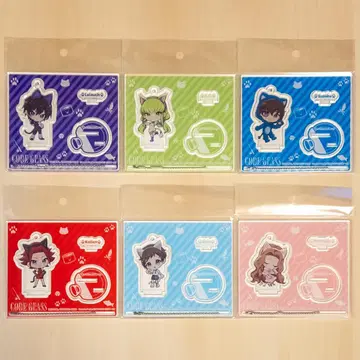 [ 미개봉 새상품 ] 코드기어스 아크릴 스탠드 키링 전 6종