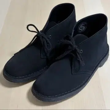 [ 새상품급 ] Clarks 클락스 데저트 부츠 블랙 스웨이드 23.5