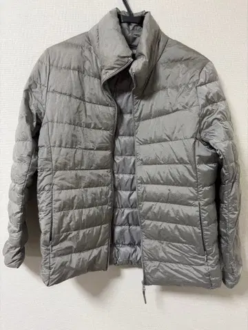 유니클로 울트라 라이트 다운 자켓 그레이 사이즈 XL