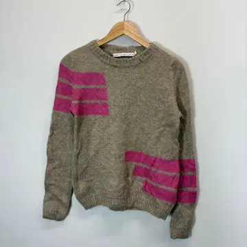& Other Stories/빈티지/니트/브라운/핑크/새상품급
